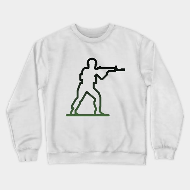 Toy Soldier Crewneck Sweatshirt by oksalyesilok